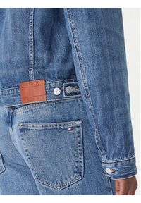 Tommy Jeans Kurtka jeansowa Classic DW0DW22988 Niebieski Regular Fit. Kolor: niebieski. Materiał: bawełna #4