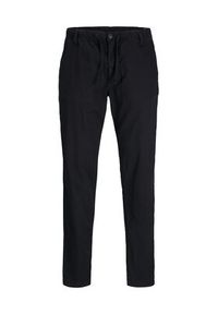 Jack & Jones - Jack&Jones Spodnie materiałowe Kane 12274977 Czarny Relaxed Fit. Kolor: czarny. Materiał: bawełna #4