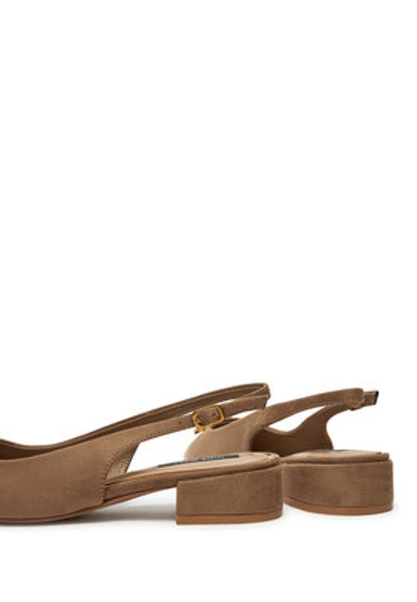 Nine West Czółenka WFA2991-1 Beżowy. Kolor: beżowy. Materiał: materiał