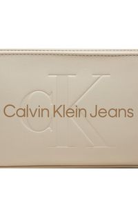 Calvin Klein Jeans Torebka K60K610679 Écru. Materiał: skórzane #4