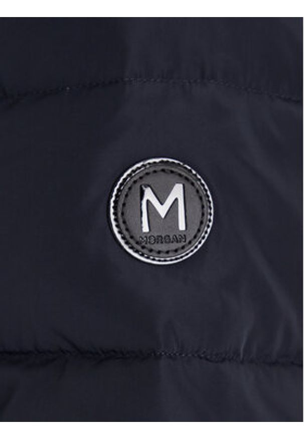 Morgan Kurtka puchowa 252-GITELA Granatowy Regular Fit. Kolor: niebieski. Materiał: syntetyk