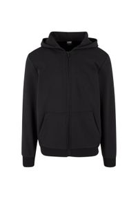 Urban Classics - Bluza Męska Cozy Full Zip. Kolor: czarny