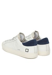 D.A.T.E. Sneakersy Hill Low Vintage Calf M431-HL-VC Biały. Kolor: biały. Materiał: skóra