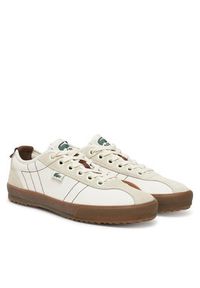 Lacoste Sneakersy 7-49CFA0007 Beżowy. Kolor: beżowy. Materiał: materiał
