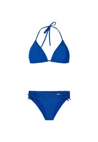 Damski 2-częściowy kostium kąpielowy Protest Grip. Kolor: wielokolorowy, niebieski, biały #1