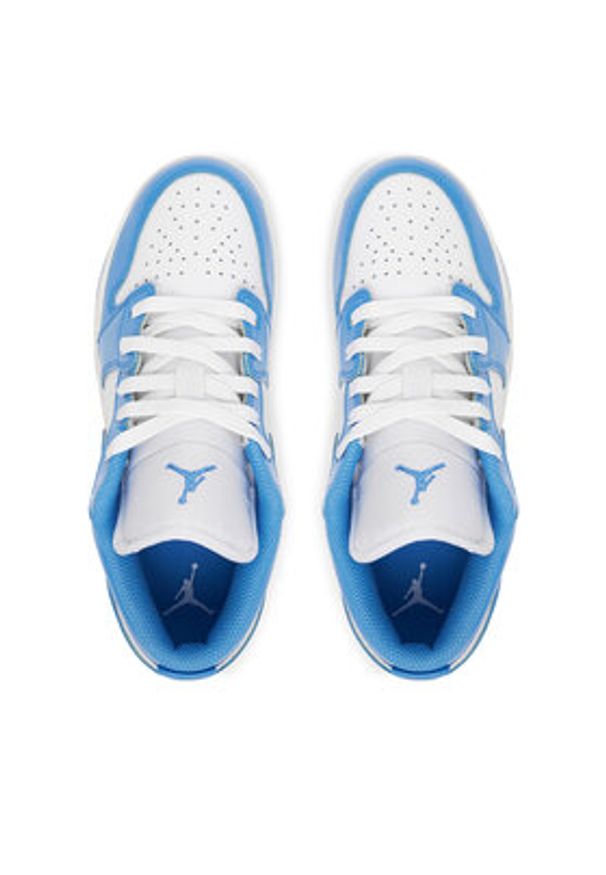 Nike Sneakersy Air Jordan 1 Low Se (GS) FZ3929 114 Biały. Kolor: biały. Materiał: skóra. Model: Nike Air Jordan