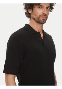 Only & Sons Polo Tony 22033571 Czarny Regular Fit. Typ kołnierza: polo. Kolor: czarny. Materiał: bawełna #5