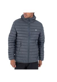 Hurley - Kurtka HURLEY CAMPBELL PUFFER Szary. Kolor: szary. Materiał: tkanina