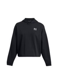 Bluza damska z kapturem Under Armour Rival Terry. Typ kołnierza: kaptur. Kolor: czarny, wielokolorowy, biały #1