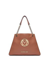 Love Moschino - LOVE MOSCHINO Torebka JC4031PP1GLD0201 Brązowy. Kolor: brązowy. Materiał: skórzane #1