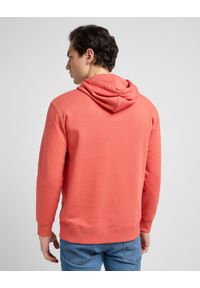 Lee - MĘSKA BLUZA Z KAPTUREM LEE PLAIN HOODIE POPPY 112353275. Typ kołnierza: kaptur #2