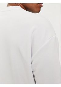 Calvin Klein Bluza Nano Logo K10K112870 Biały Regular Fit. Kolor: biały. Materiał: bawełna