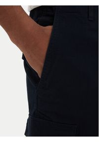 TOMMY HILFIGER - Tommy Hilfiger Szorty materiałowe Twill Cargo MW0MW42350 Granatowy Relaxed Fit. Kolor: niebieski. Materiał: bawełna #5