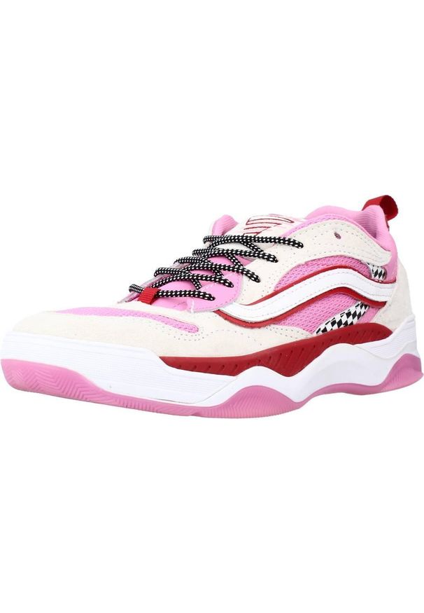 Vans - Buty VANS UA BRUX WC Rose. Kolor: różowy. Materiał: tkanina, skóra