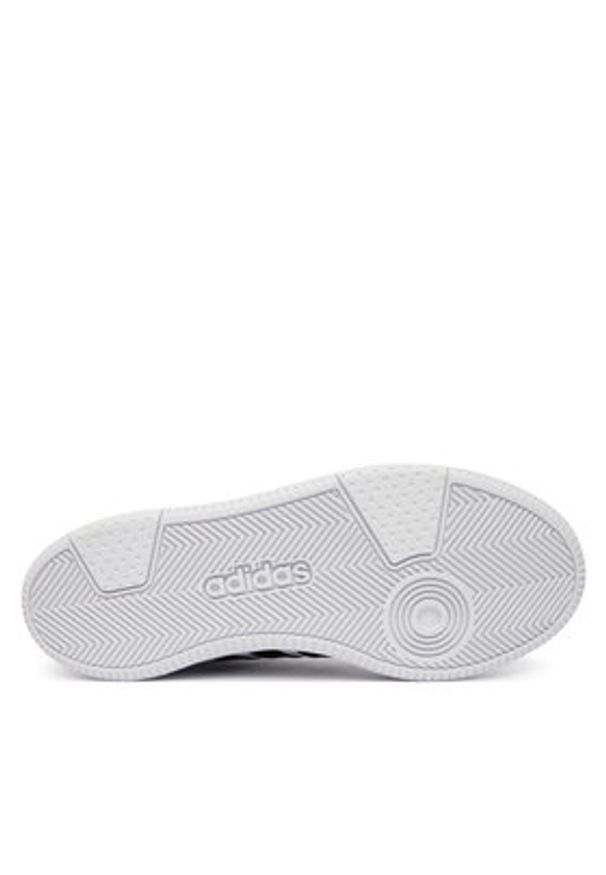 Adidas - adidas Sneakersy Hoops Mid Classic Shoes KI1077 Biały. Kolor: biały. Materiał: skóra