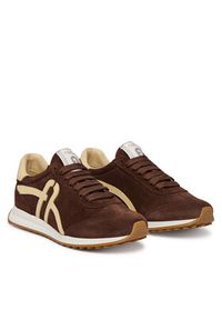 Furla Sneakersy Retro' YK56RET BX0580 PT 5300S Brązowy ciemny. Kolor: brązowy. Materiał: zamsz, skóra #4