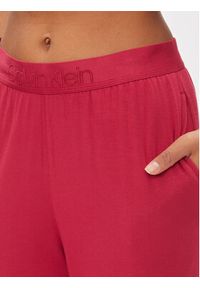 Calvin Klein Underwear Spodnie piżamowe 000QS7007E Czerwony Relaxed Fit. Kolor: czerwony