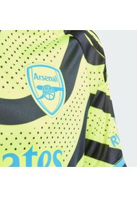 Adidas - Koszulka Arsenal 23/24 Away. Kolor: czarny, zielony, wielokolorowy, żółty. Materiał: materiał