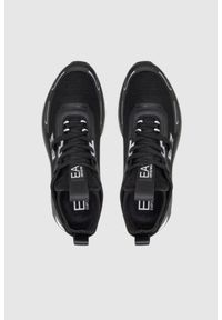 EA7 Emporio Armani - EA7 Czarne sneakersy męskie. Kolor: czarny #2