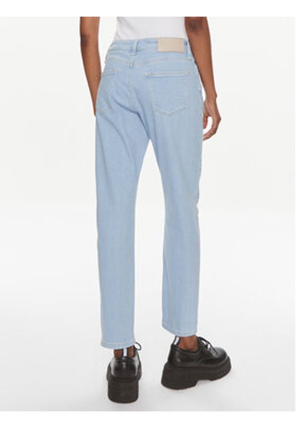 Calvin Klein Jeansy K20K206578 Błękitny Slim Fit. Kolor: niebieski