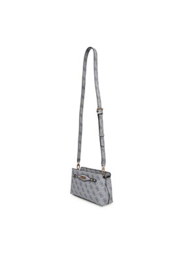 Guess Torebka Katya HWSG96 52120 Niebieski. Kolor: niebieski. Materiał: skórzane
