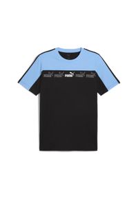 Puma - Męska koszulka Around the Block PUMA Team Light Blue. Kolor: niebieski. Wzór: haft