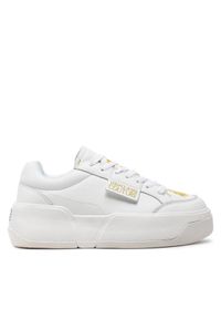 Versace Jeans Couture Sneakersy Ravewing 77VA3ST2 Biały. Kolor: biały. Materiał: skóra