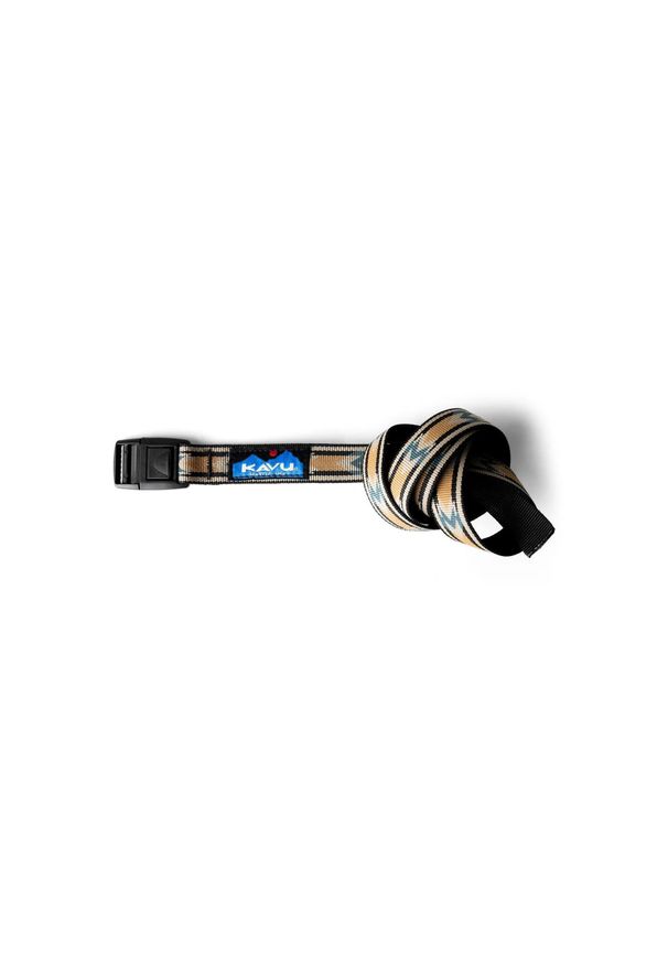 KAVU - Pasek do spodni Kavu Burly Belt - sand dart. Kolor: brązowy