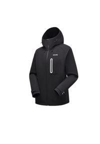 Kurtka Softshell męska Naturehike CYY2441FS071 czarna l. Kolor: czarny, biały, wielokolorowy. Materiał: softshell