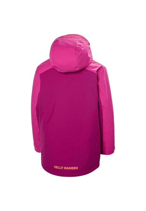 Kurtka narciarska dla dzieci Helly Hansen Hillside. Kolor: różowy. Materiał: poliester. Sezon: zima. Sport: narciarstwo