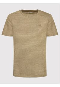 Only & Sons T-Shirt Benn 22021429 Brązowy Regular Fit. Kolor: brązowy. Materiał: bawełna #3
