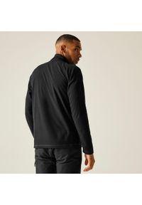 Polar turystyczny męski Regatta Montes z suwakiem. Kolor: wielokolorowy, szary, czarny, brązowy. Materiał: polar, poliester. Sport: turystyka piesza #2