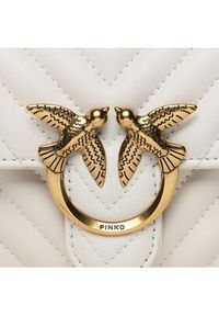 Pinko Torebka Love Mini Icon Wallet C PE 23 PLTT 100062 A0GK Écru. Materiał: skórzane #5