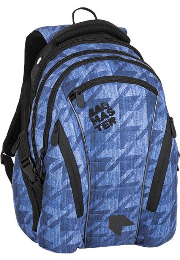 Bagmaster - BAGMASTER Plecak szkolny Bag 8 B niebieski. Kolor: niebieski