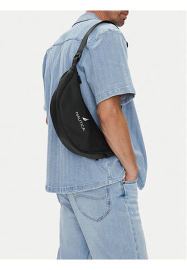 Nautica Torebka C-NTC-M-005-08 Czarny. Kolor: czarny. Materiał: materiał