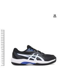 Asics Buty do tenisa Gel-Game Gs Clay/Oc 1044A082 Czarny. Kolor: czarny. Materiał: skóra. Sport: tenis #4