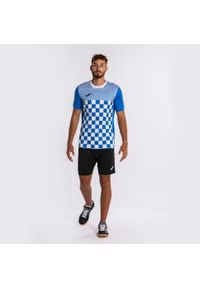Koszulka sportowa Joma Flag II 3XL – oddychająca. Kolor: wielokolorowy, niebieski, biały. Materiał: poliester. Sport: piłka nożna #2