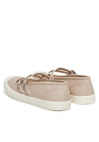 Converse Baleriny Chuck Taylor All Star Dainty Mary Jane A11491C Beżowy. Kolor: beżowy. Materiał: skóra #4