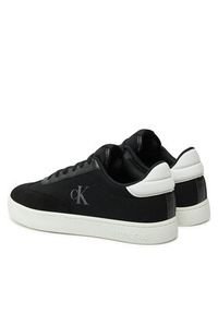 Calvin Klein Jeans Sneakersy Classic Cupsole Low Mix Mg YM0YM01169 Czarny. Kolor: czarny. Materiał: materiał