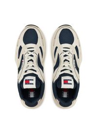 Tommy Jeans Sneakersy The Coney EM0EM01520 Écru. Materiał: materiał