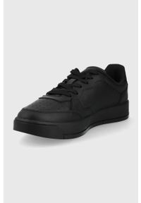 Tommy Jeans sneakersy kolor czarny. Nosek buta: okrągły. Zapięcie: sznurówki. Kolor: czarny. Materiał: materiał, włókno, guma