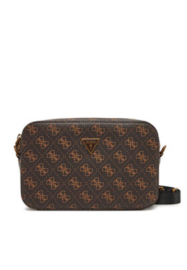 Guess Saszetka PMMILO P5245 Brązowy. Kolor: brązowy. Materiał: skóra