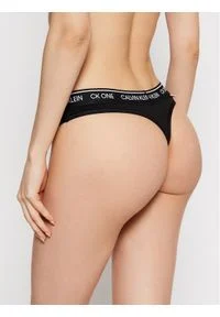 Calvin Klein Underwear Stringi 000QF5733E Czarny. Kolor: czarny #2