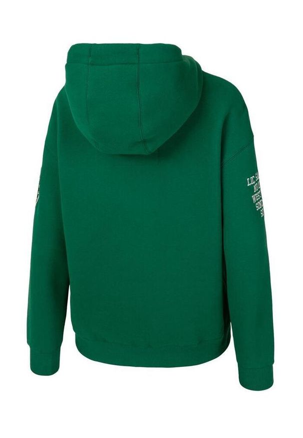 PITBULL - Bluza damska Pitbull z kapturem oversize Tyrian. Typ kołnierza: kaptur. Kolor: zielony