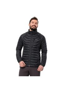 Kurtka puchowa Jack Wolfskin Routeburn Pro Ins. Typ kołnierza: golf. Kolor: czarny. Materiał: puch, syntetyk. Sport: turystyka piesza, golf #2