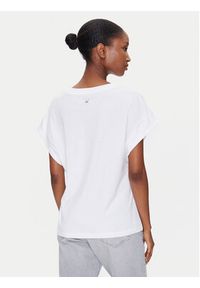 Pepe Jeans T-Shirt Lira PL505996 Biały Regular Fit. Kolor: biały. Materiał: bawełna