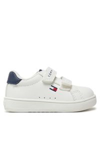 TOMMY HILFIGER - Sneakersy Tommy Hilfiger. Kolor: biały