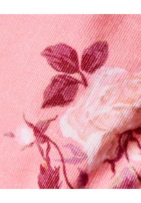 LOVE SHACK FANCY - Sukienka mini Minerva. Kolor: wielokolorowy, fioletowy, różowy. Materiał: sztruks. Wzór: kwiaty. Sezon: wiosna. Długość: mini