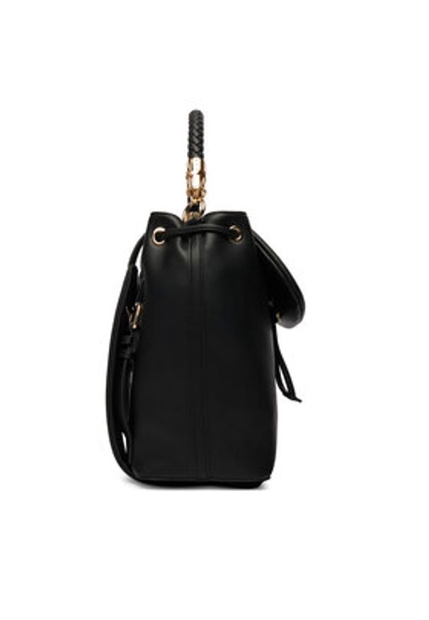 Love Moschino - LOVE MOSCHINO Plecak JC4224PP0OKA0000 Czarny. Kolor: czarny. Materiał: skóra