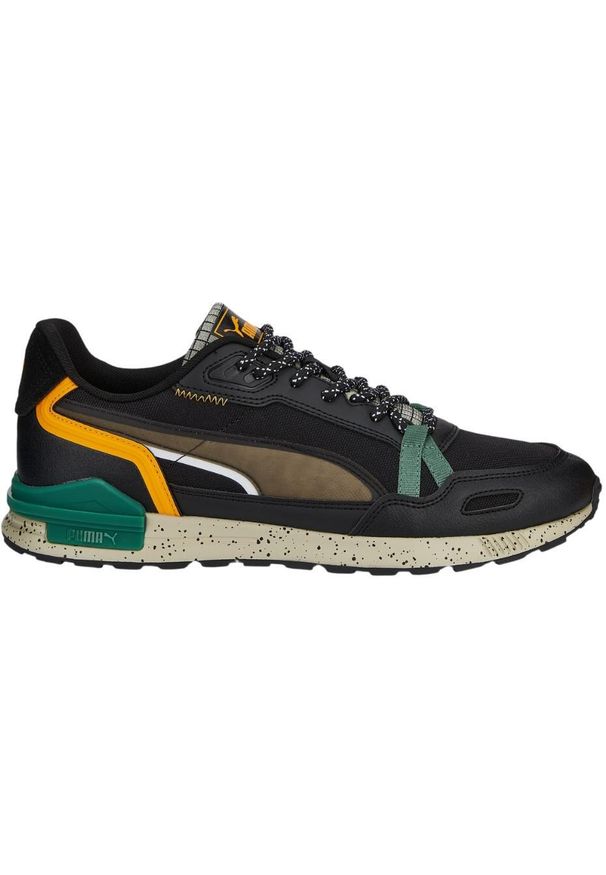 Buty męskie Puma Graviton Tera Open Road. Kolor: czarny. Materiał: guma, materiał, tkanina, syntetyk